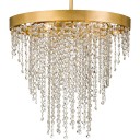 Crystorama - Winham 6 Light Antique Gold Crystal Crystal Chandelier